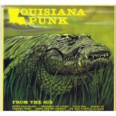 Various  LOUISIANA PUNK GROUPS FROM THE SIXTIES VOL.1 (EVA 12051) France 1986 60's compilation LP